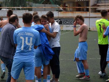 Οι πανηγυρισμοί της Κ 17 για την πρόκριση στο Final-4 (video)