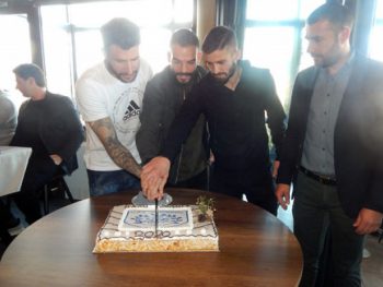 Έκοψε την πρωτοχρονιάτικη πίτα ο ΠΑΣ (video)