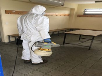 Απολύμανση στο "Στάθης Τσανακτσής"