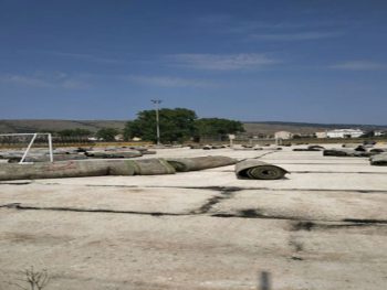 Ξεκίνησαν οι εργασίες για την αλλαγή του τάπητα στο "Στάθης Τσανακτσής"