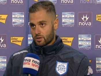 Ελευθεριάδης:«Μας μένει πικρία για το αποτέλεσμα»