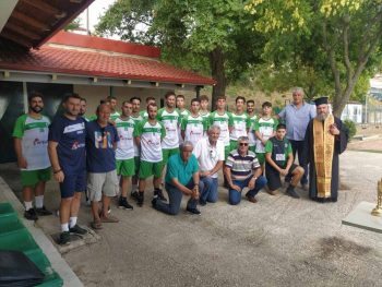 Αγιασμός και πρώτη προπόνηση για την Πίνδο Κόνιτσας