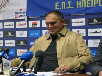 Βαρτζιώτης: «Όλος ο οργανισμός της Θύελλας πιστεύει στην κατάκτηση» (video)