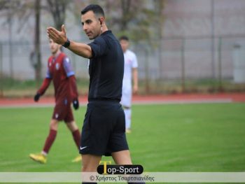 Ο Τζάμος διαιτητής στο Θύελλα Ελεούσας- Λευκίμμη 