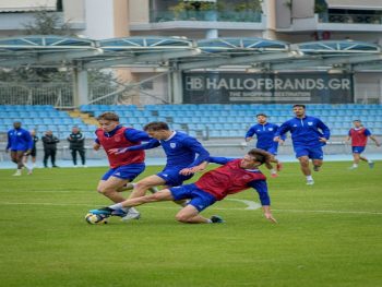Κορυφώνεται η προετοιμασία για  τον αγώνα με Καμπανιακό 