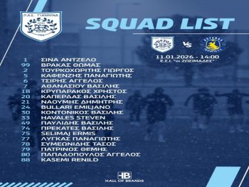 Χαβαλές, Κασέμι και Παπαδόπουλος στην αποστολή του ΠΑΣ 