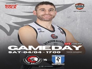 Nίκη με Παπάγου θέλουν σήμερα οι Vikos Φalcons 