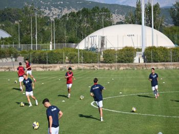 Ζητούμενο η βελτίωση ενόψει των επίσημων αγώνων στον ΠΑΣ