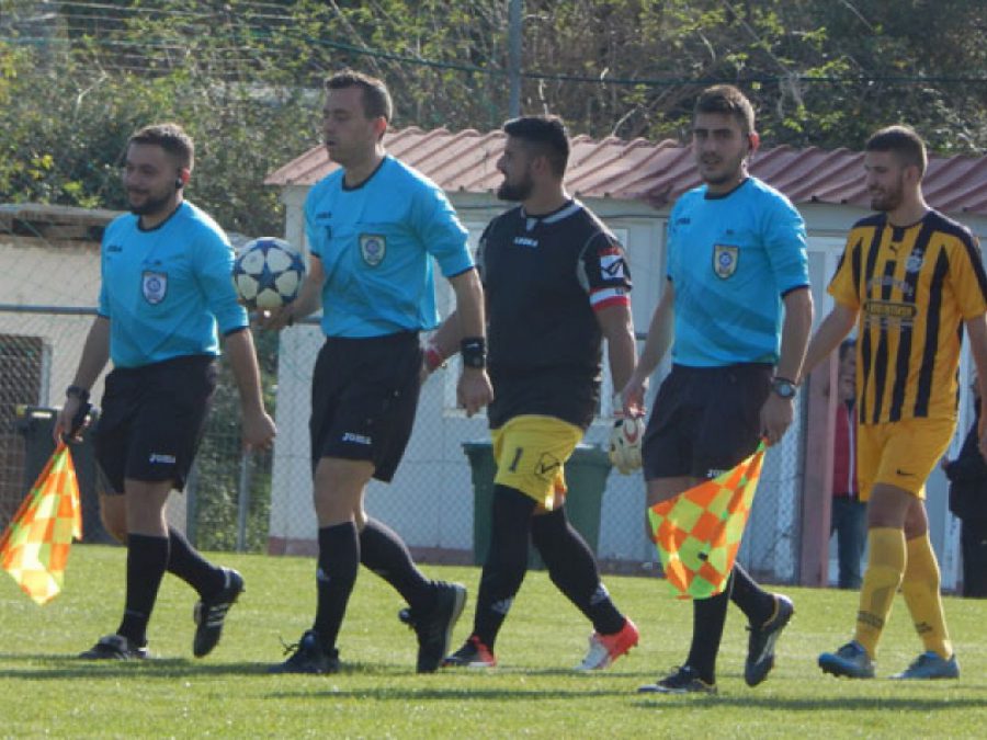 Οι διαιτητές των αγώνων Α', Β' και Γ' κατηγορίας