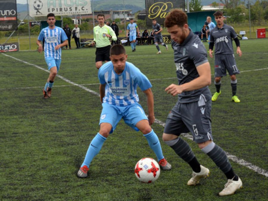 Προσπάθησε στο πρώτο, υπέκυψε στο δεύτερο, Κ 19 ΠΑΣ-ΠΑΟΚ 1-6 (video)