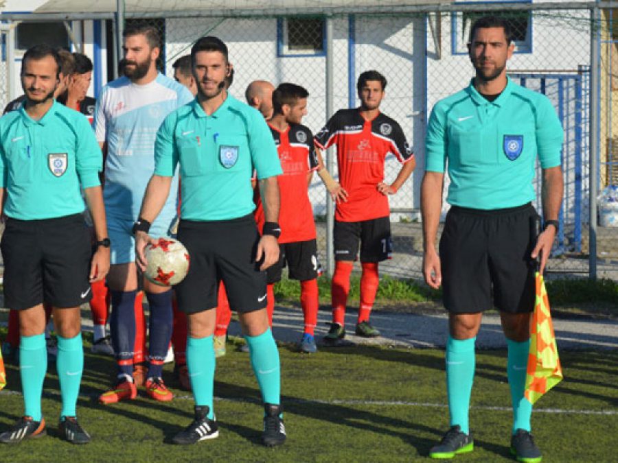 Οι διαιτητές του κυπέλλου ερασιτεχνών