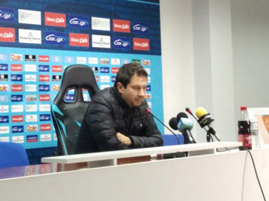 Γιαννίκης: «Θα πάμε για τη νίκη στα Χανιά»