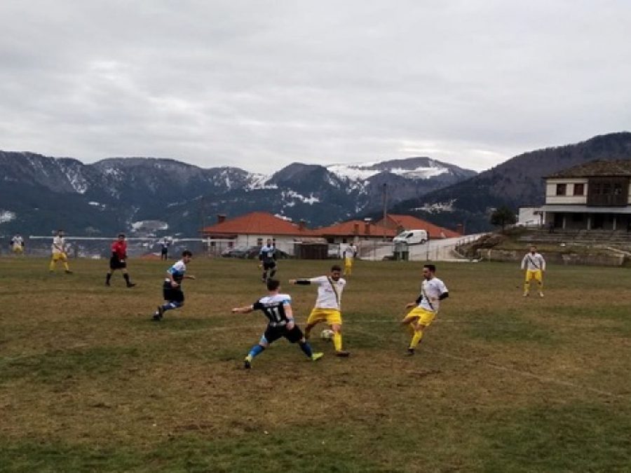 Στην κορυφή ο Αγροτικός Αστέρας, διπλό η Κράψη στο Μέτσοβο