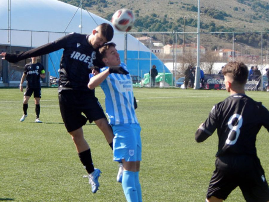 Ξύπνησε αργά, ήττα 0-2 για την Κ 17 από τον ΠΑΟΚ (video)