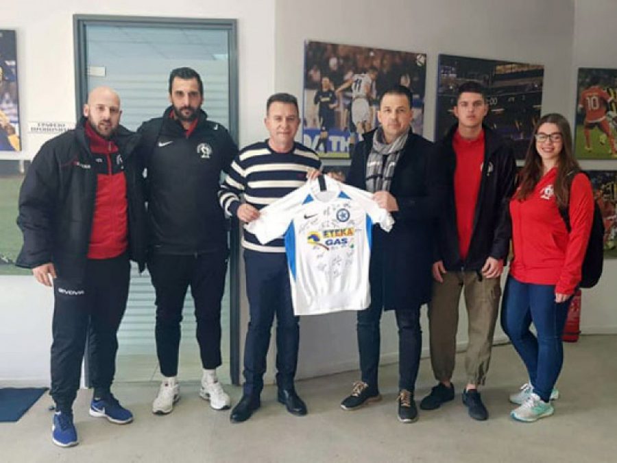 Επίσκεψη τμημάτων υποδομών του Σταυρακίου στην Π.Α.Ε.Ατρόμητος