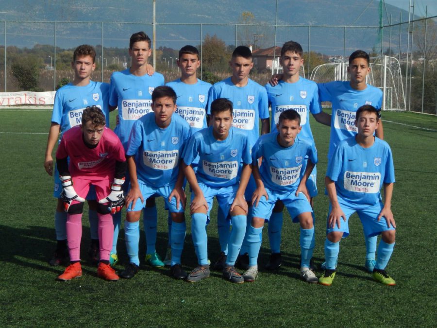 Πέρασε (0-3) από τη Λάρισα η Κ 15