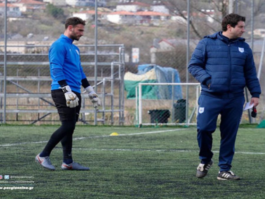 Σε πλαστικό η χθεσινή προπόνηση