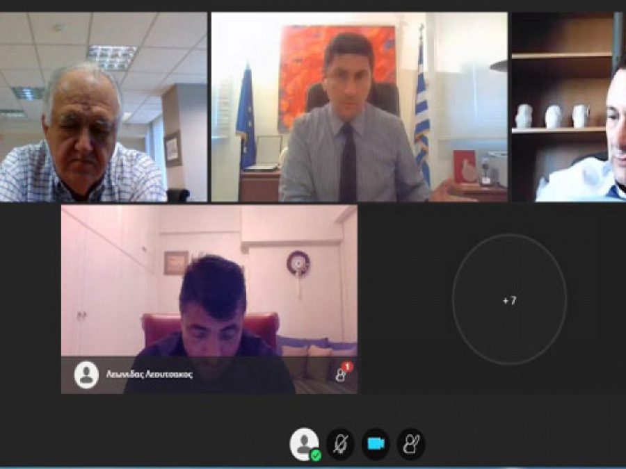 Τηλεδιάσκεψη Αυγενάκη με Super League 2