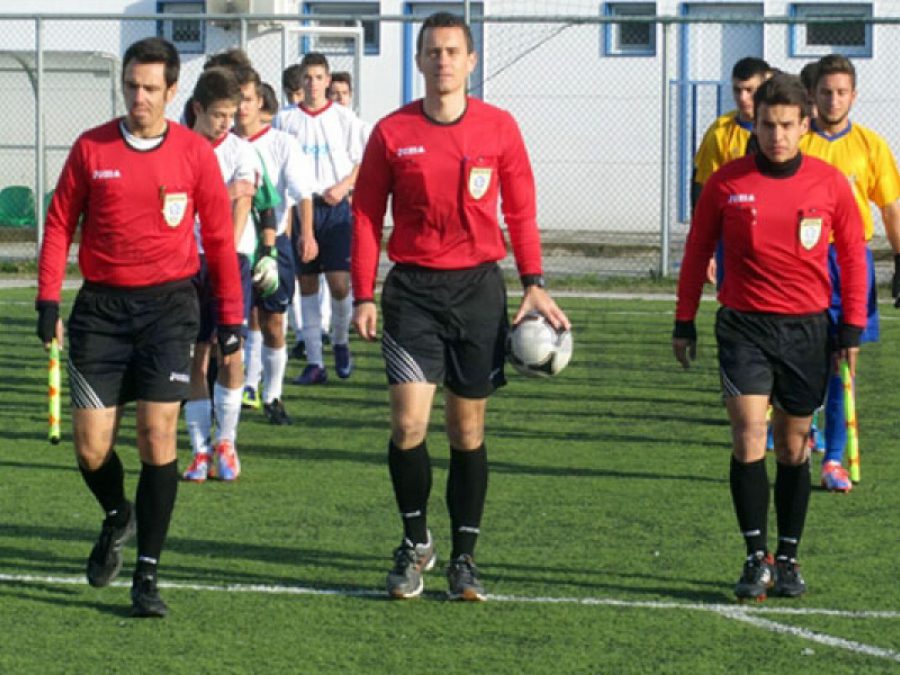 Οι διαιτητές των αγώνων Α' και Β' κατηγορίας