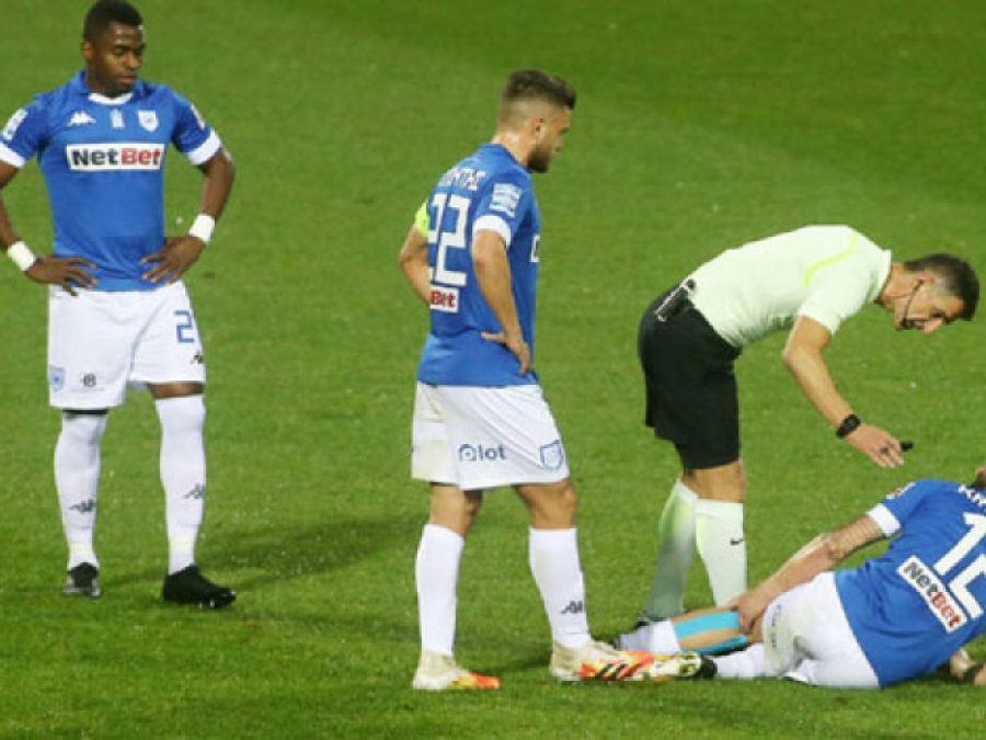 Θλάση στο γαστροκνήμιο ο Κρίζμαν