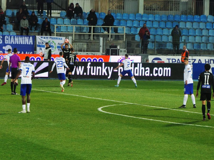 LIVE (Τελικό) ΠΑΣ Γιάννινα - ΠΑΟΚ 0-0