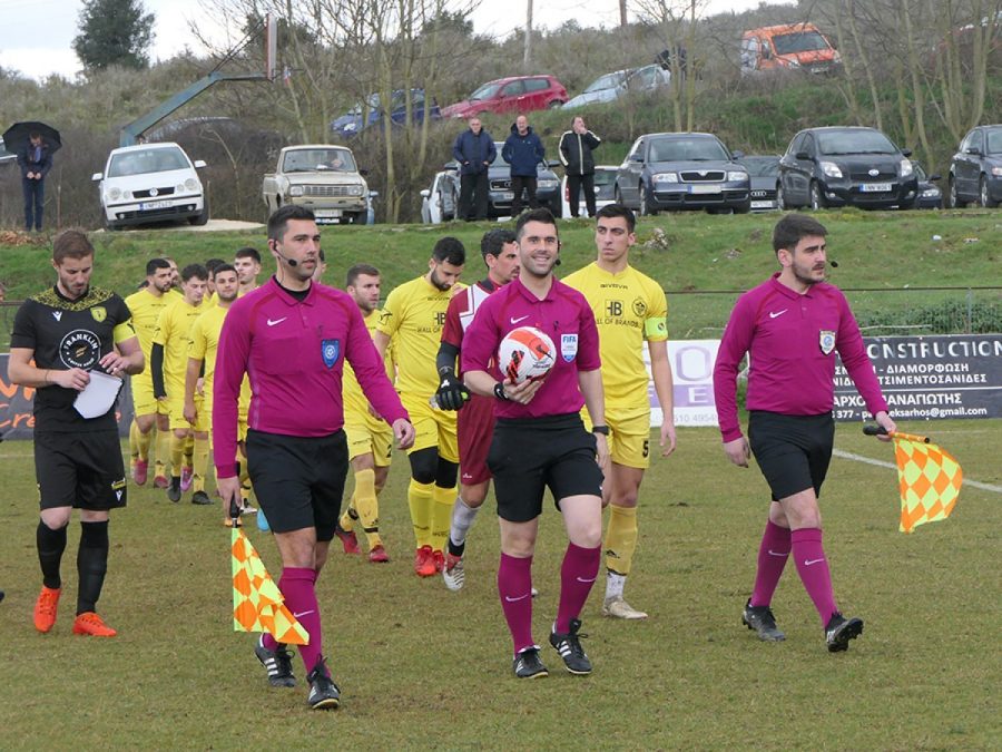 Οι διαιτητές των αγώνων στη Γ' και στα Play Off και Play Out της Β΄κατηγορίας