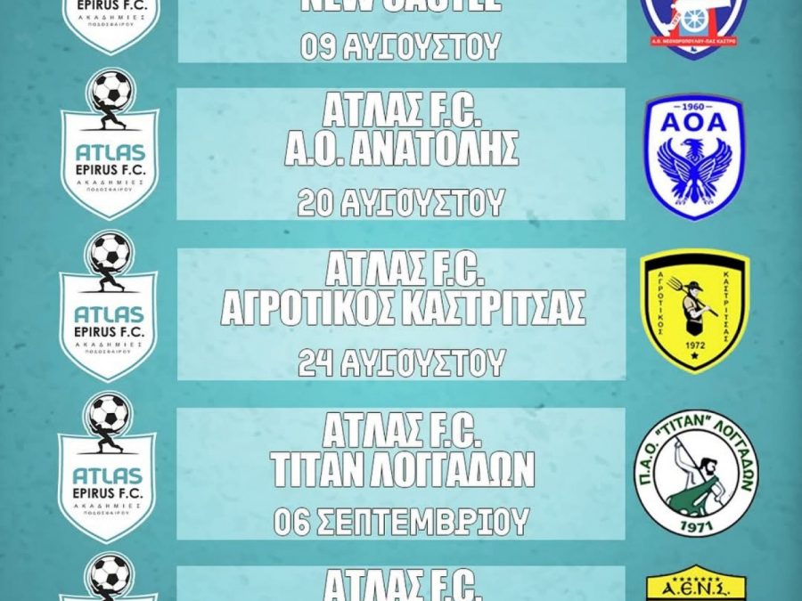 Έναρξη προετοιμασίας για τον Άτλα/Χουλιαράδες