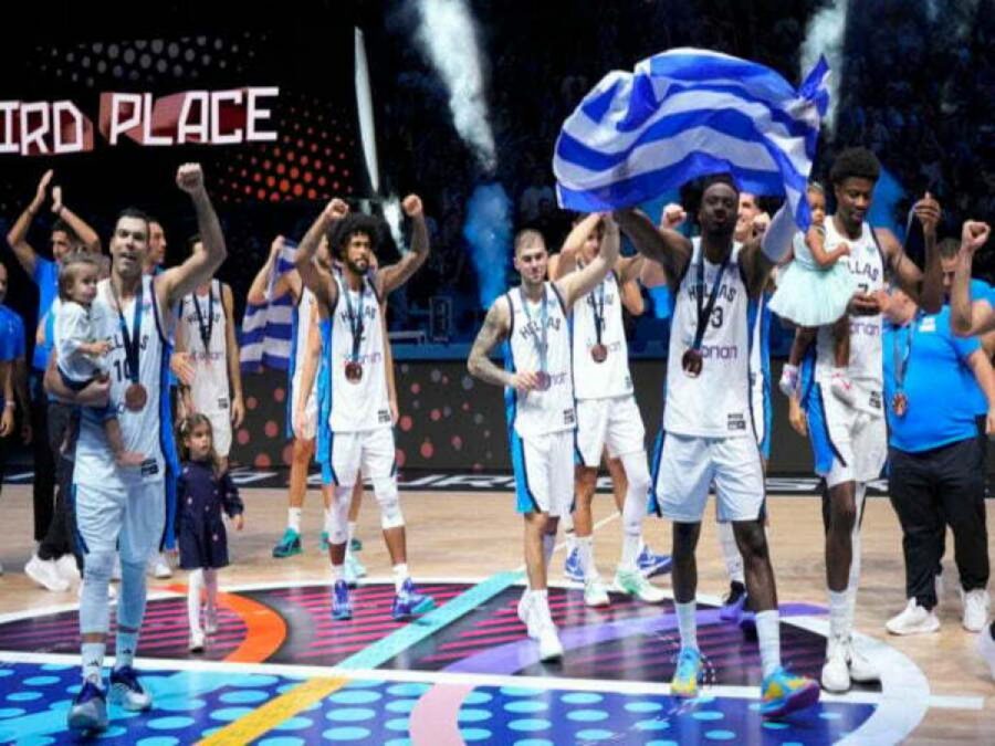 Χάλκινο μετάλλιο για την Εθνική Ελλάδος στο Eurobasket