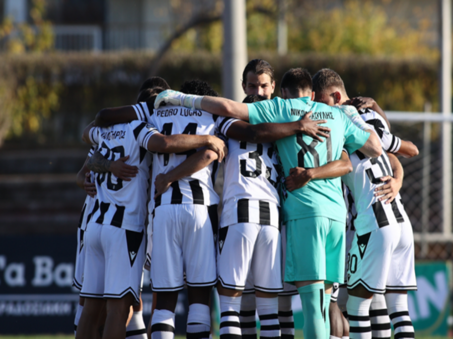 Η αποστολή του ΠΑΟΚ Β' για τον αγώνα με τον ΠΑΣ