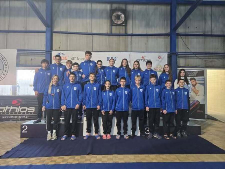 33 μετάλλια για την τεχνική κολύμβηση του ΠΑΣ 