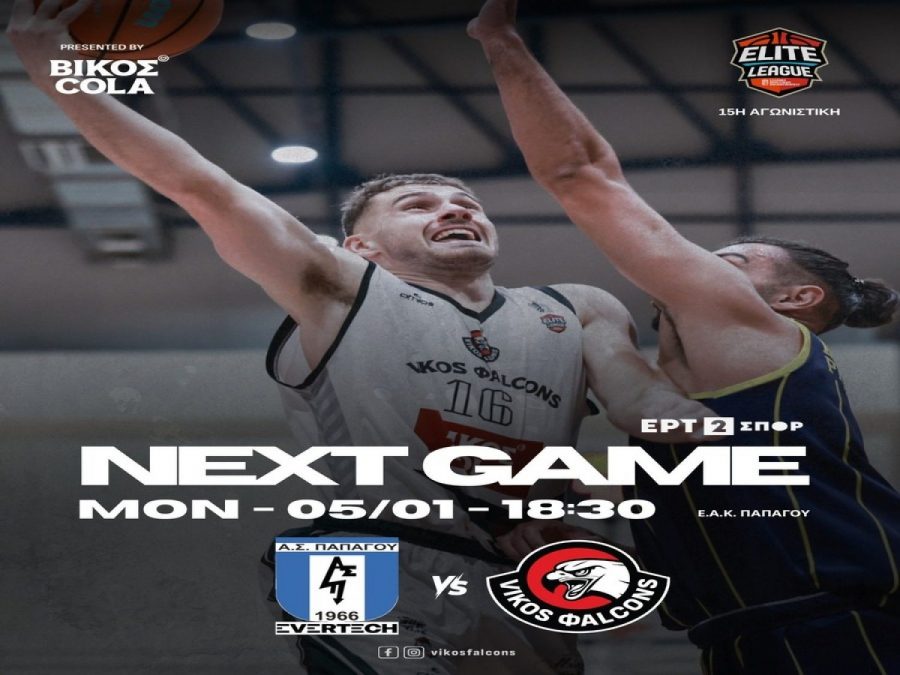 Επιστροφή στις νίκες θέλουν οι Vikos Φalcons 