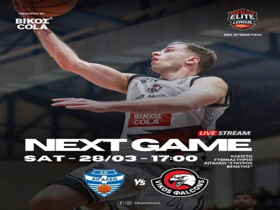 Διπλό στο Αιγάλεω θέλoυν οι Vikos Φalcons 