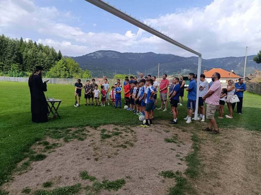 Αγιασμός και ξεκίνημα της προετοιμασίας στο Μέτσοβο
